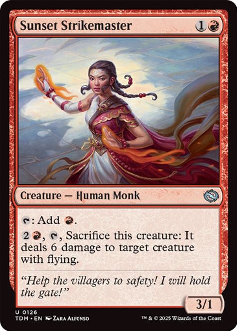 Hovedbilde Sunset Strikemaster